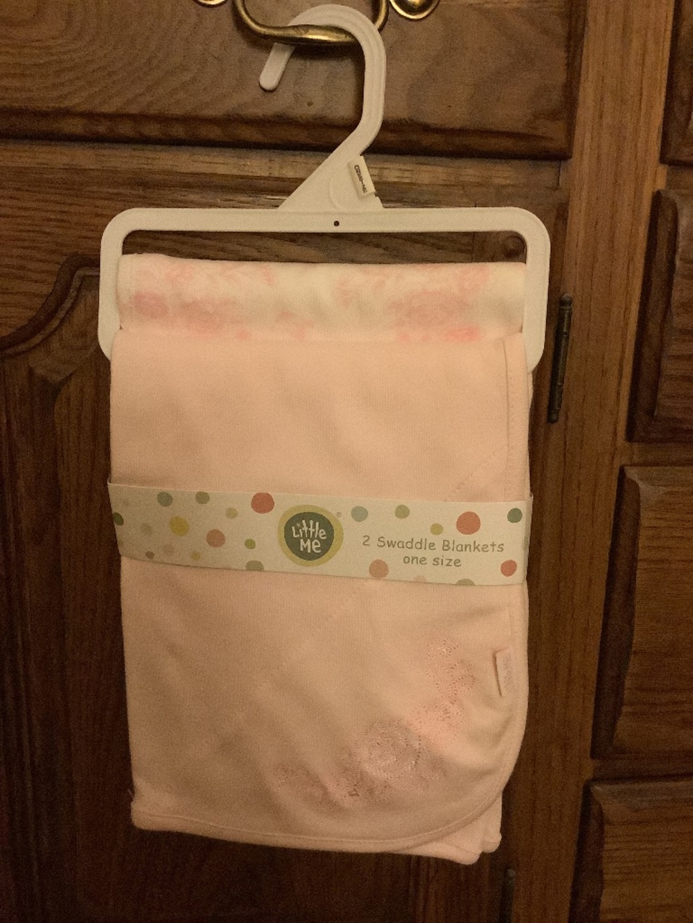 LITTLE ME 2 SWADDLE BLANKETS BRAND NEW~